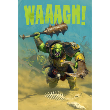 Orruk Warclans Ironjawz Slogan Poster