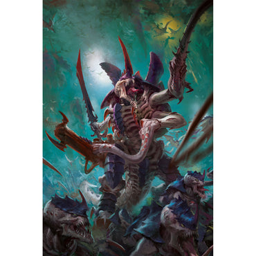 Tyranids Art Poster